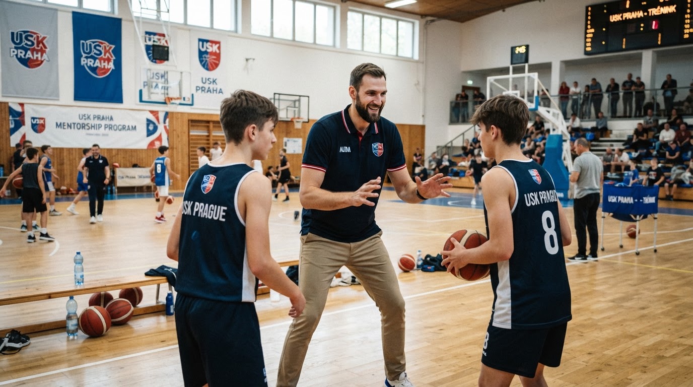 Basketbalista Auda se vrací do Česka jako mentor v USK Praha