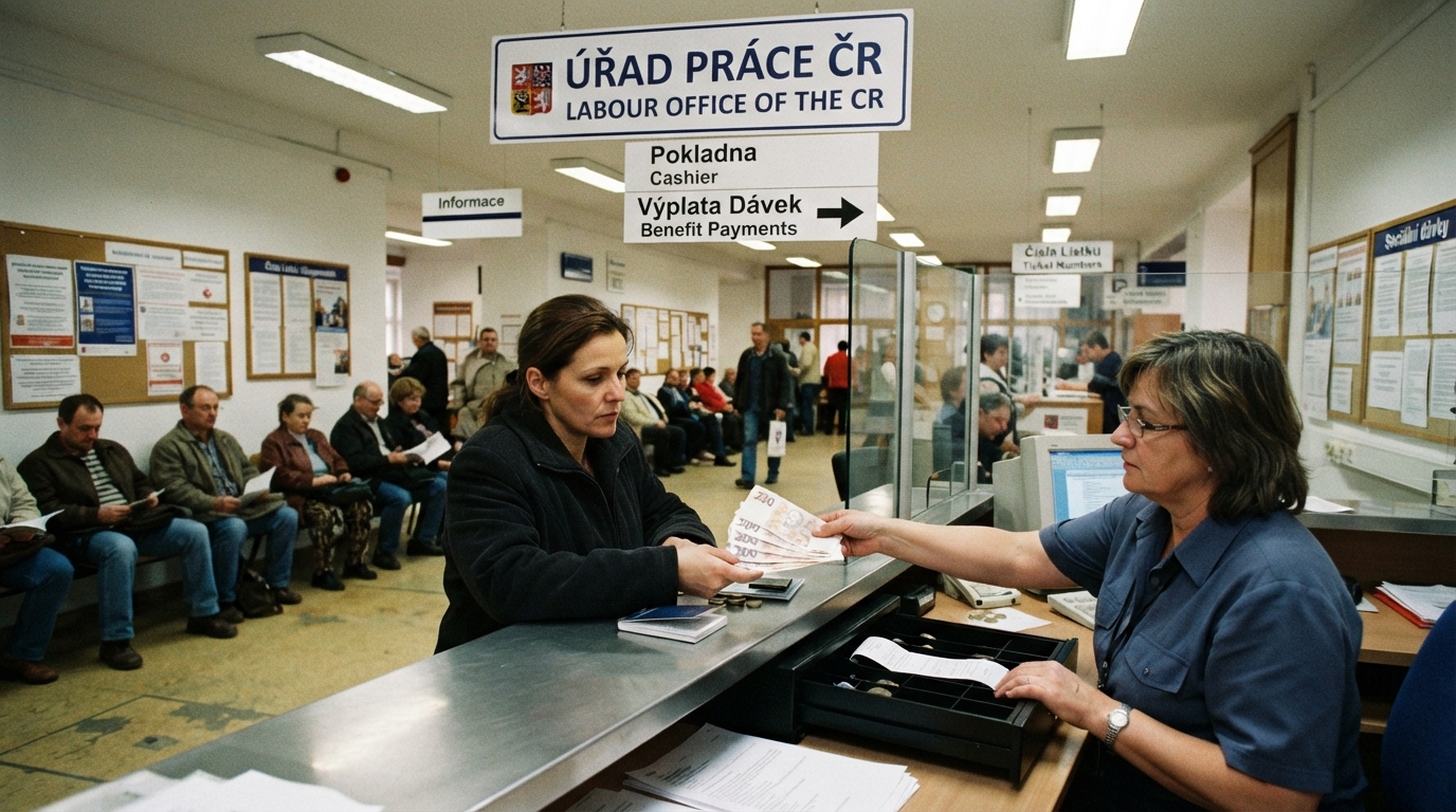 Evidence na úřadu práce v roce 2026: Podpora až 38 500 korun