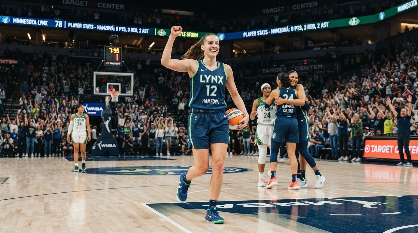 Hamzová se v WNBA blýskla osmi body a vytvořila si osobní rekord