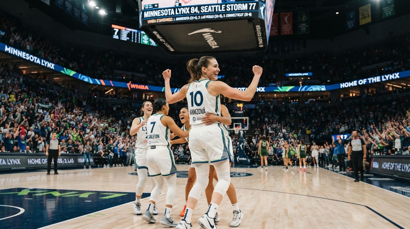 Hamzová si ve WNBA vylepšila maximum, Minnesota vede ligu