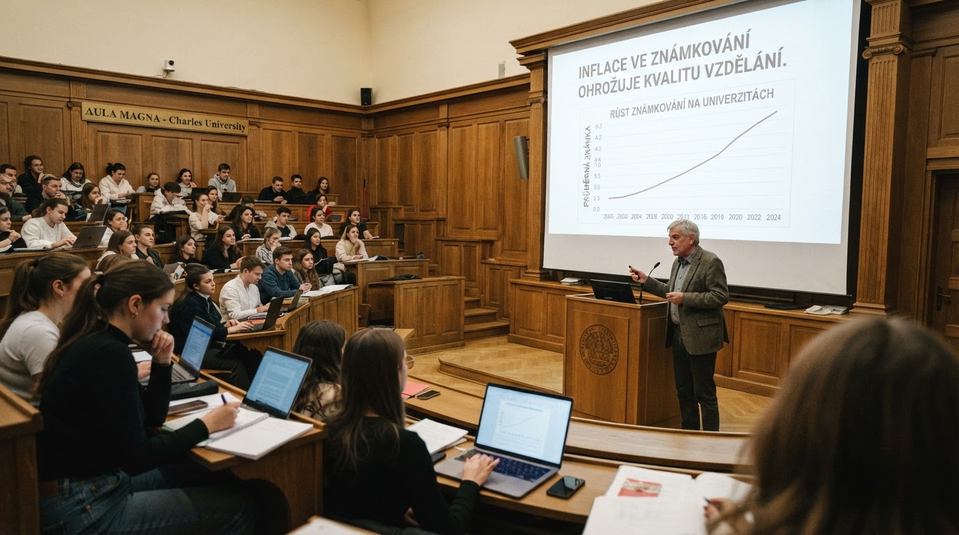 Inflace ve známkování ohrožuje kvalitu vzdělání na prestižních univerzitách