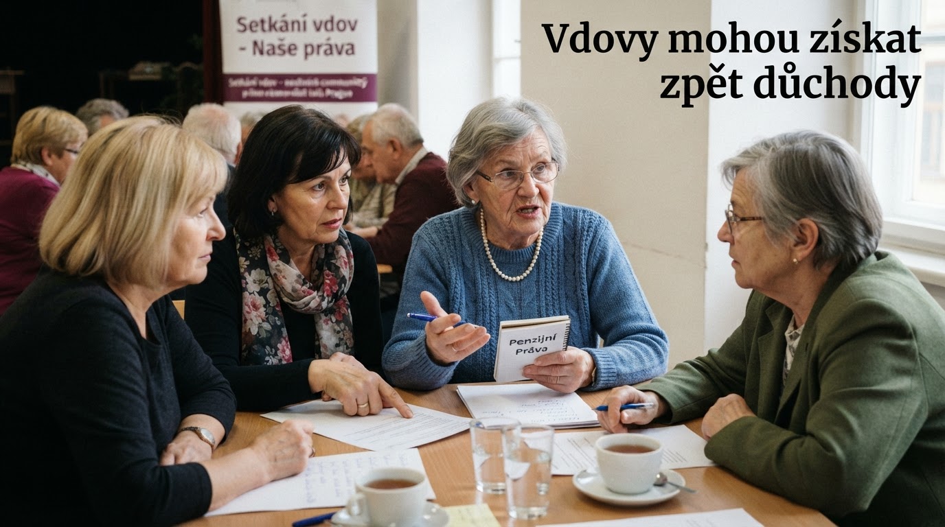 Vdovy mohou získat zpět důchody díky málo známému pravidlu