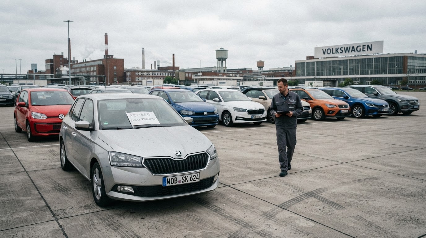 Volkswagen plánuje zrušení deseti modelů včetně Škody Fabia
