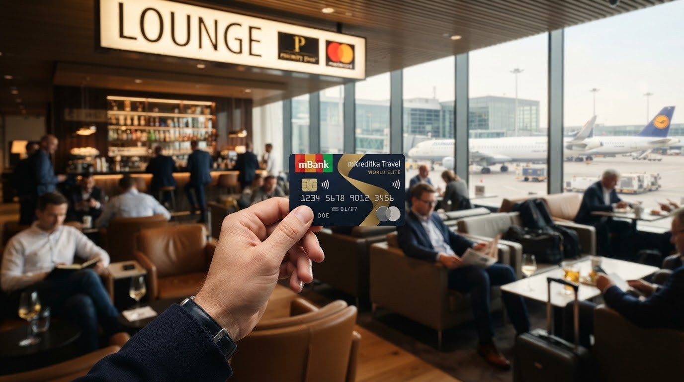 mBank vylepšuje mKreditku Travel s přístupem do 1 900 letištních salonků