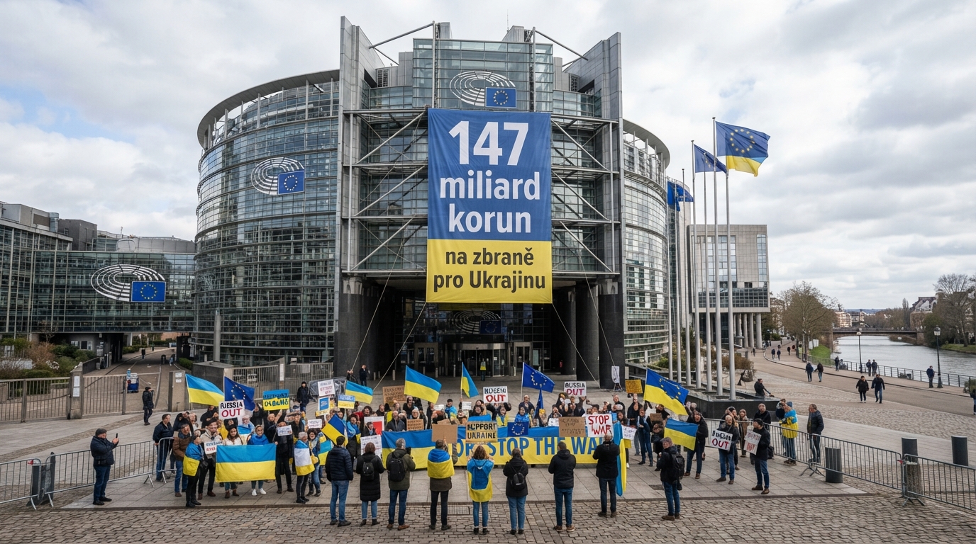 Brusel uvolnil 147 miliard korun na zbraně pro Ukrajinu