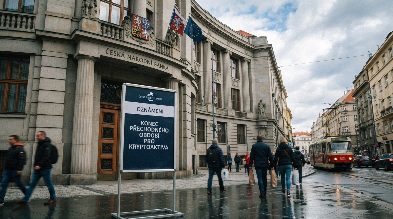 ČNB připomněla konec přechodného období pro kryptoaktiva v Česku