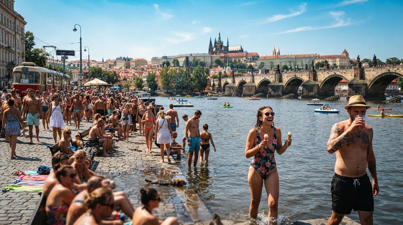 Česko čeká tropický víkend, teploty mohou vystoupat až na 36 stupňů