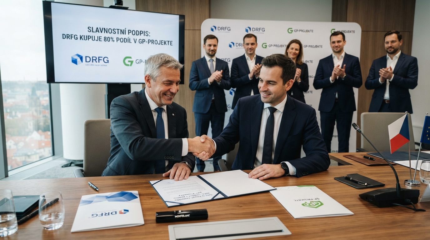 DRFG kupuje 80% podíl v německé firmě GP-Projekte