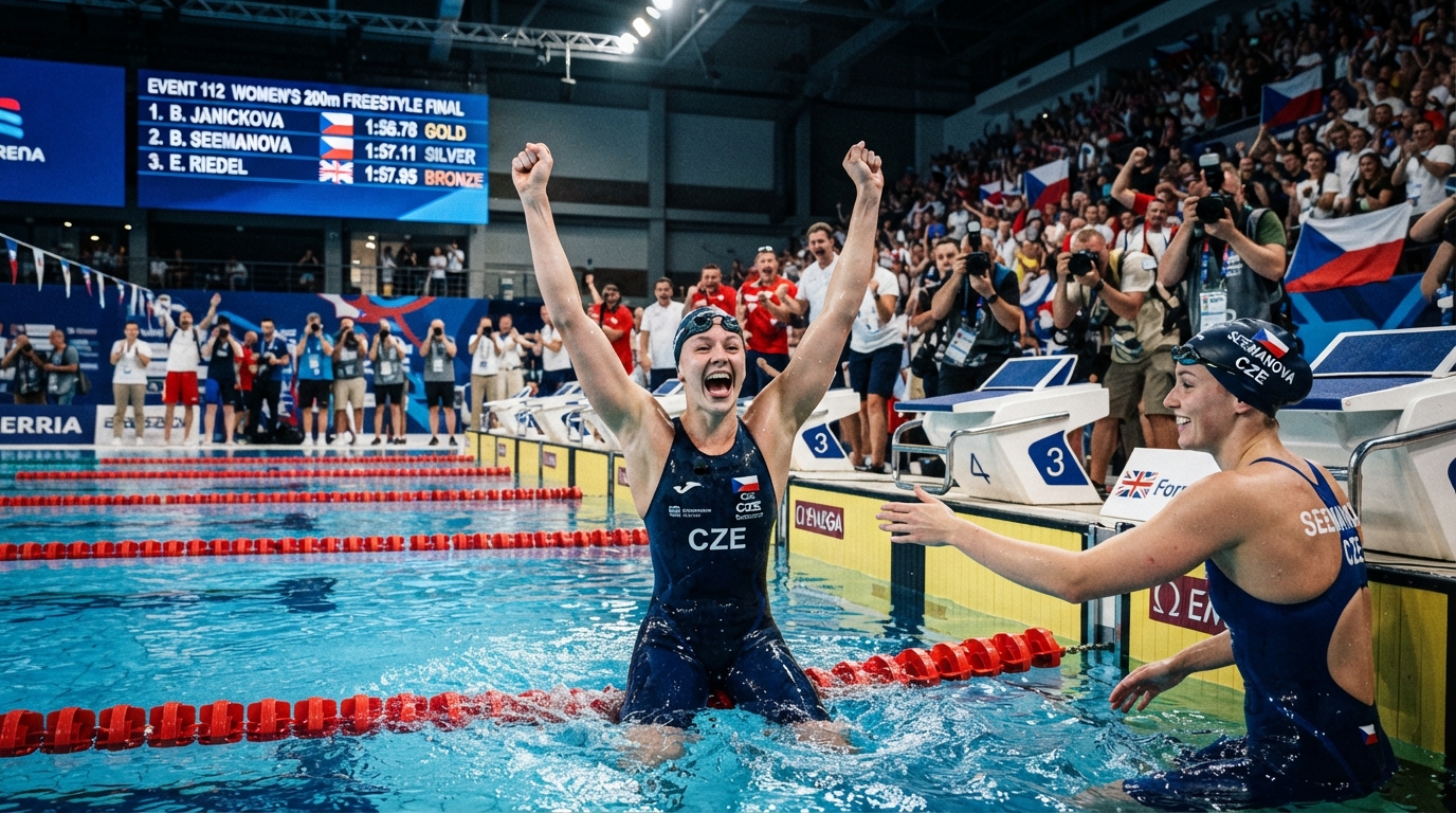 Janíčková postoupila do finále ME, čeká ji duel se Seemanovou