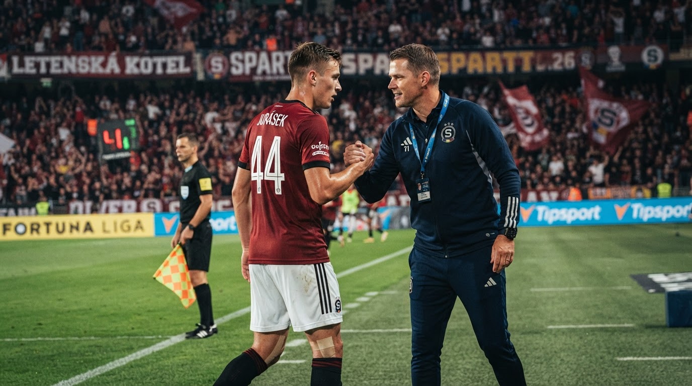 Jurásek debutoval na Letné, trenér Priske mu dává důvěru
