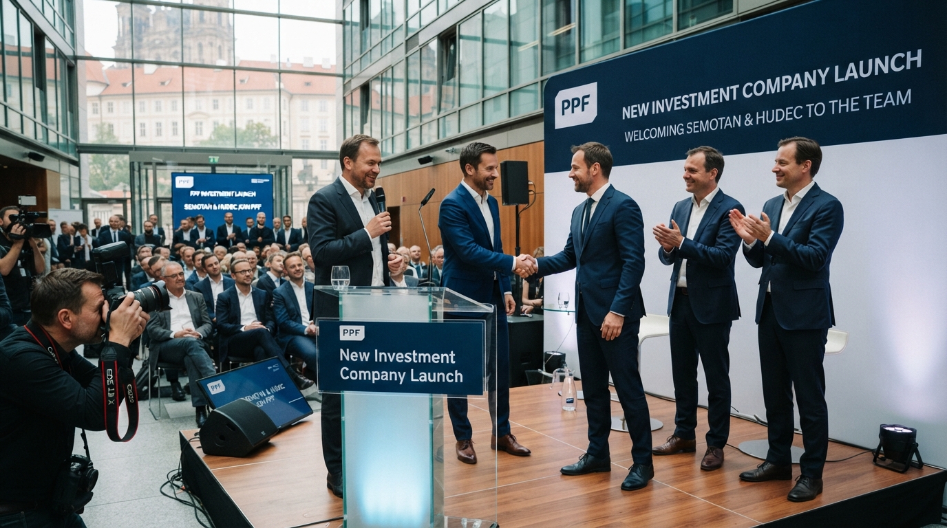 PPF zakládá novou investiční společnost, do týmu přichází Semotan a Hudec