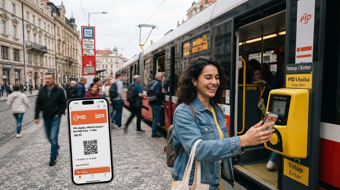 Praha zavádí měsíční kupón na MHD za 165 korun pro sociálně slabé