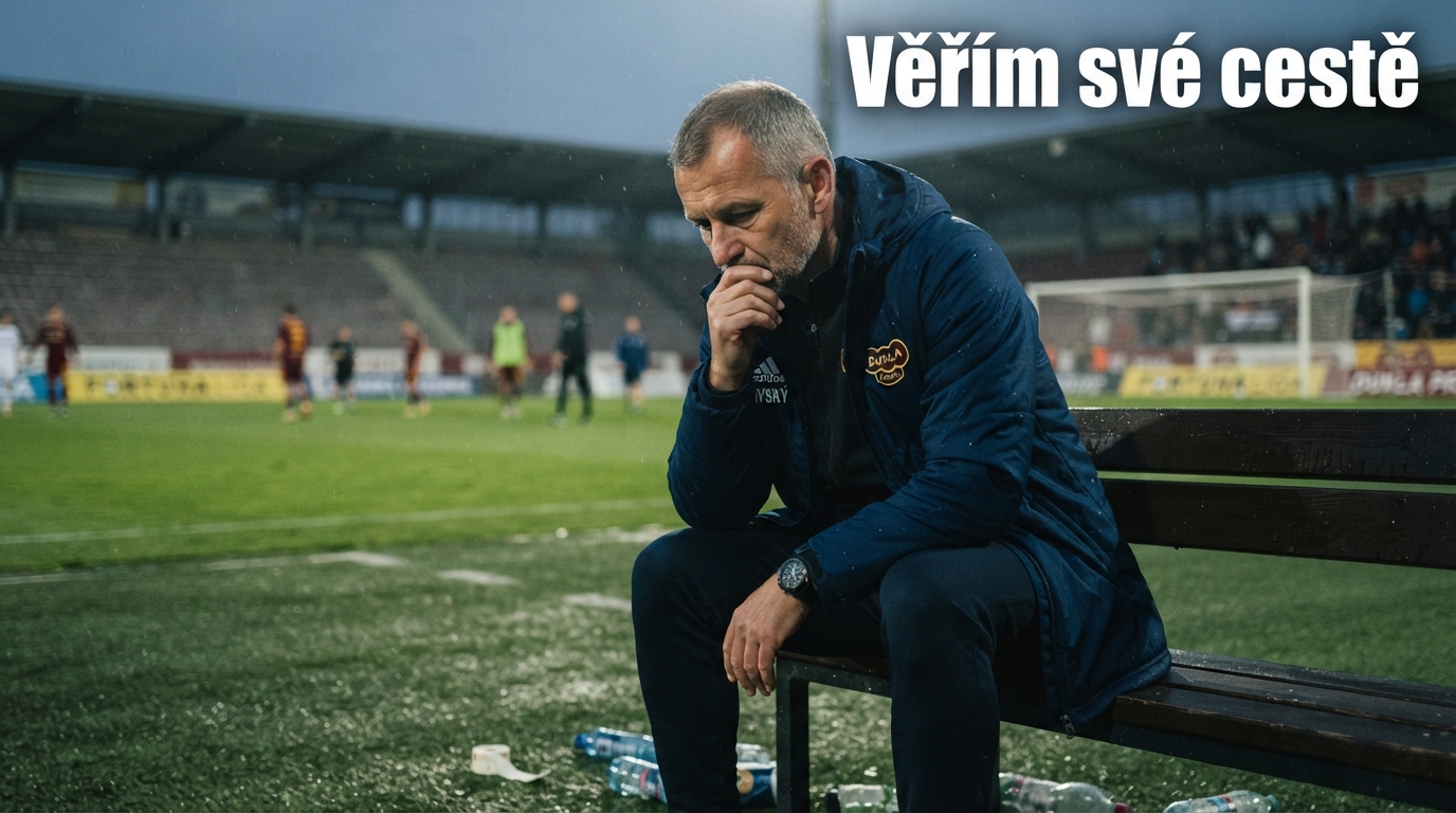 Trenér Hyský po další ztrátě bodů: Věřím své cestě