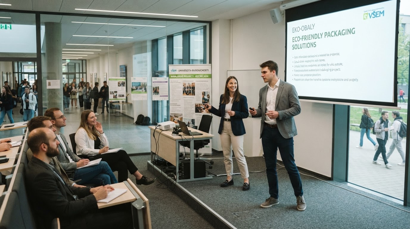 VŠEM zrušila bakalářské práce, studenti obhajují byznysové projekty